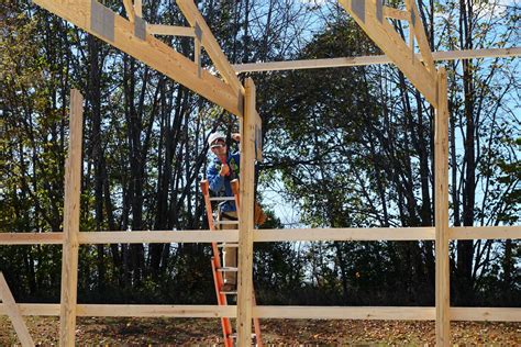 post pole barn trusses